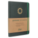 Щоденник Переговорів смарагдовий планувальник для проведення переговорів Олена Лисих Колесо Життя (російською)