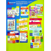 Книга НУШ Післябукварик. 1 клас. Навчальний посібник+НАЛІПКИ/ Олена Іщенко, Світлана Логачевська (9789669452696)